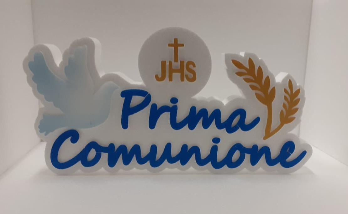 Prima comunione in polistirolo