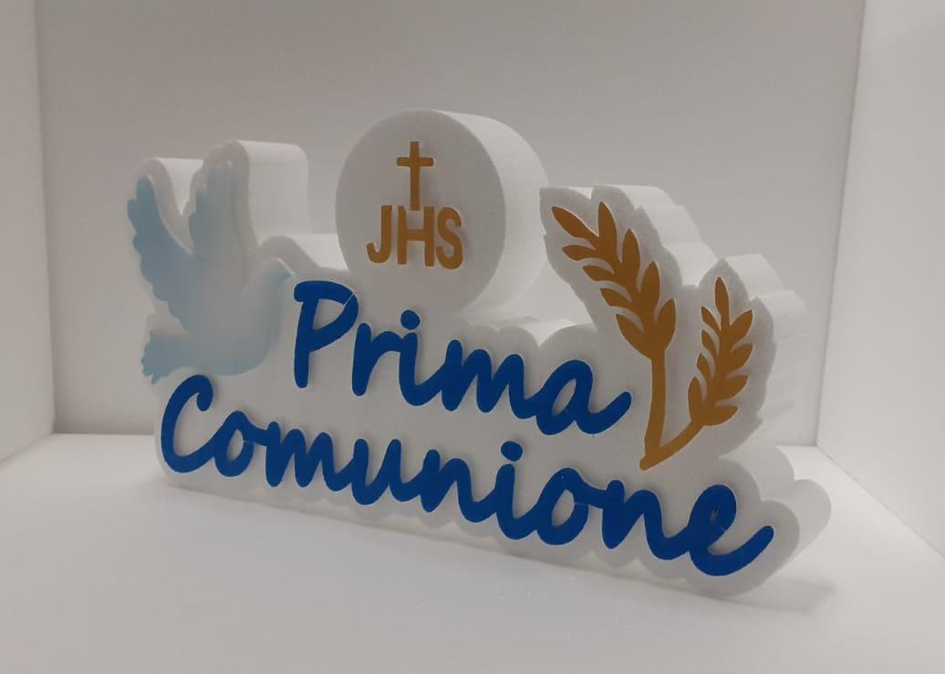 Prima comunione in polistirolo