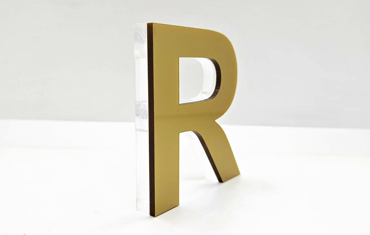Lettere personalizzate Plex 8+3 mm