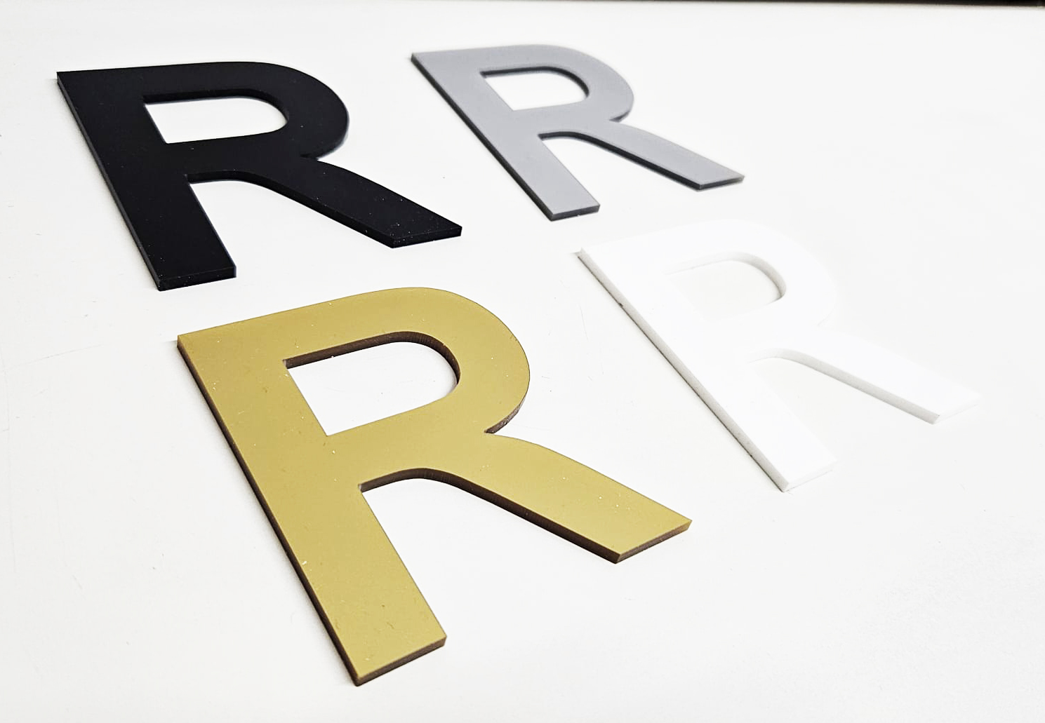 Lettere in plexiglass Personalizzate
